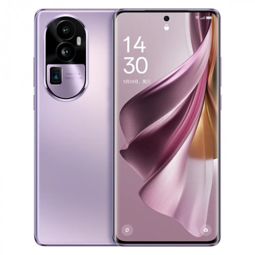 OPPO Reno10 Pro + 5G, 16 Go + 256 Go, appareil photo 64MP, Caméras triple arrière, identification des empreintes digitales de l'écran, 6,74 pouces ColorOS 13.1 / Android 13 Qualcomm Snapdragon 8+ Gen 1 Octa Core SO519P1330-010