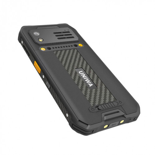 UNIWA M512 Version de numérisation 2D Téléphone robuste, 4 Go + 64 Go, IP65 étanche à la poussière et aux chocs, batterie 4100 mAh, 5,7 pouces Android 12 MTK6762 Octa Core jusqu'à 2,0 GHz, réseau : 4G, NFC (noir) SU522B357-04