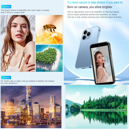 SOYES XS15, 2 Go + 16 Go, 3,0 pouces Android 8.1 MTK6580 Quad Core jusqu'à 1,3 GHz, Bluetooth, WiFi, GPS, Réseau : 3G, Double SIM (Violet) SS589P800-012
