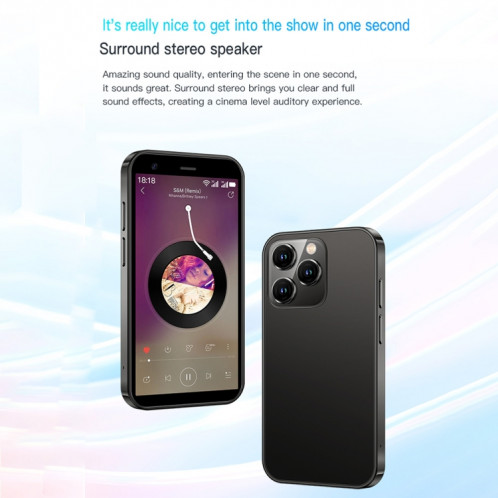 SOYES XS15, 2 Go + 16 Go, 3,0 pouces Android 8.1 MTK6580 Quad Core jusqu'à 1,3 GHz, Bluetooth, WiFi, GPS, Réseau : 3G, Double SIM (Violet) SS589P800-012