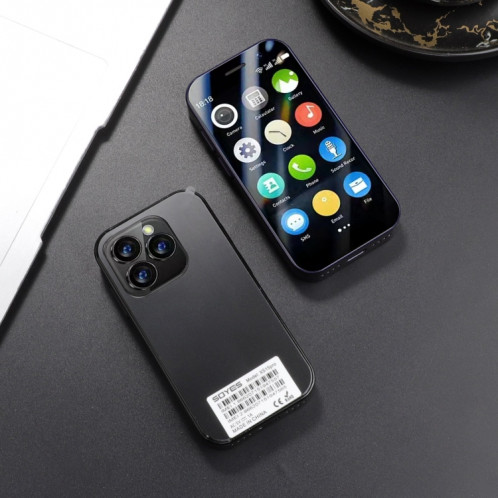 SOYES XS15 Pro, 2 Go + 16 Go, 3,0 pouces Android 9.0 MTK6737 Quad Core, Bluetooth, WiFi, Réseau : 3G, Double SIM (Noir) SS590B36-08