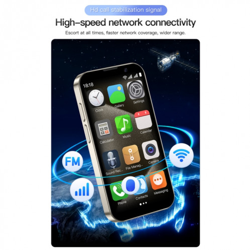 SOYES XS18 Pro, 2 Go + 16 Go, 3,0 pouces Android 9.0 MTK6580 Quad Core, Réseau : 3G, Double SIM (Noir) SS592B1449-010