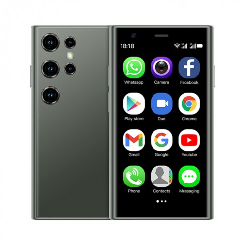 SOYES S23 Pro, 2 Go + 16 Go, 3,0 pouces Android 8.1 MTK6580 Quad Core jusqu'à 1,3 GHz, Bluetooth, WiFi, GPS, Réseau : 3G, Double SIM (Vert) SS595G712-011