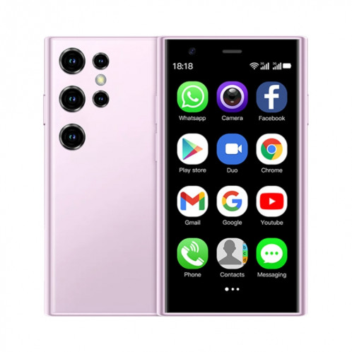 SOYES S23 Pro, 2 Go + 16 Go, 3,0 pouces Android 8.1 MTK6580 Quad Core jusqu'à 1,3 GHz, Bluetooth, WiFi, GPS, Réseau : 3G, Dual SIM (Violet) SS595P1256-011