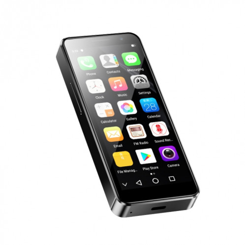 SOYES XS16 Pro, 4 Go + 128 Go, 4,0 pouces Android 9.0 MTK6762 Octa Core jusqu'à 2,0 GHz, OTG, Réseau : 4G, Double SIM (Noir) SS598B461-011
