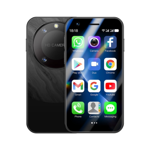 SOYES F8 Pro Max, 1 Go + 16 Go, 3,0 pouces Android 8.1 MTK6580 Quad Core, Réseau : 3G, Double SIM (Noir) SS620B1337-013