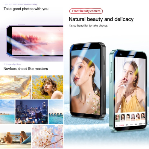 SOYES F8 Pro Max, 1 Go + 16 Go, 3,0 pouces Android 8.1 MTK6580 Quad Core, Réseau : 3G, Double SIM (Vert) SS620G937-013