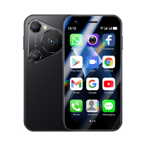 SOYES P70 Pro Max, 1 Go + 16 Go, 3,0 pouces Android 8.1 MTK6580 Quad Core, Réseau : 3G, Double SIM (Noir) SS621B1866-012