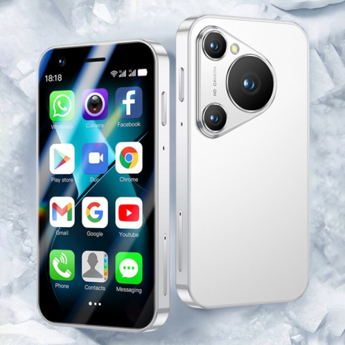 SOYES P70 Pro Max, 1 Go + 16 Go, 3,0 pouces Android 8.1 MTK6580 Quad Core, Réseau : 3G, Double SIM (Blanc) SS621W697-012