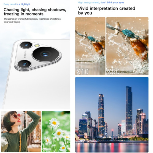 SOYES P70 Pro Max, 1 Go + 16 Go, 3,0 pouces Android 8.1 MTK6580 Quad Core, Réseau : 3G, Double SIM (Blanc) SS621W697-012