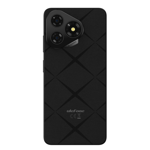  Ulefone Note 19, 3 Go + 32 Go, Face ID et empreinte digitale latérale, 6,56 pouces Android 14 Go Unisoc T603 Octa Core, réseau : 4G, double SIM, OTG (noir) SU622B1747-013