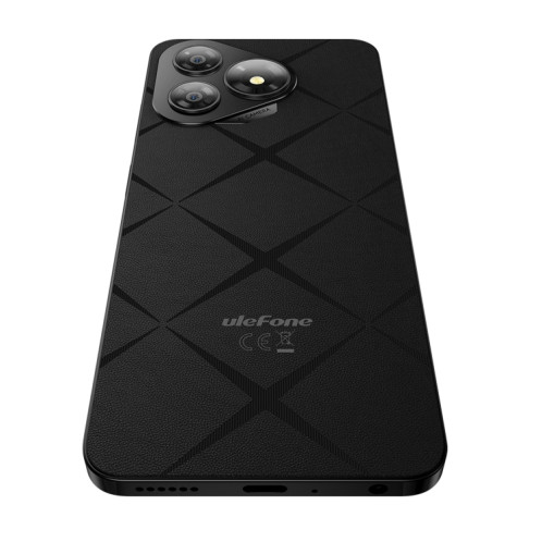  Ulefone Note 19, 3 Go + 32 Go, Face ID et empreinte digitale latérale, 6,56 pouces Android 14 Go Unisoc T603 Octa Core, réseau : 4G, double SIM, OTG (noir) SU622B1747-013