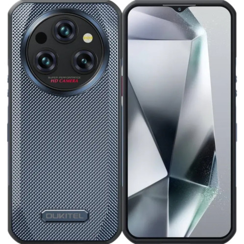  Téléphone robuste Oukitel WP35 S 4G, 6 Go + 256 Go, IP68/IP69K, empreinte digitale latérale, 11000 mAh, 6,56 pouces Android 14 MediaTek Helio G85 Octa Core, NFC, OTG, réseau : 4G (gris) SO630H88-016