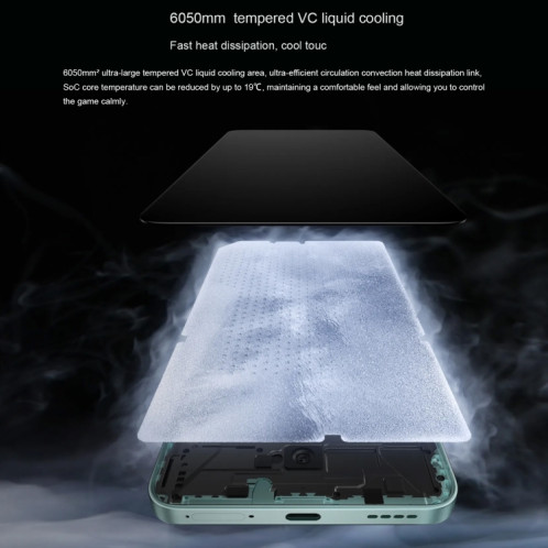Realme 13 Pro, 12 Go + 256 Go, identification par empreinte digitale sur l'écran, 6,67 pouces Realme UI 5.0 Dimensity 7300 Octa Core, NFC, réseau : 5G (vert) SR672G266-014