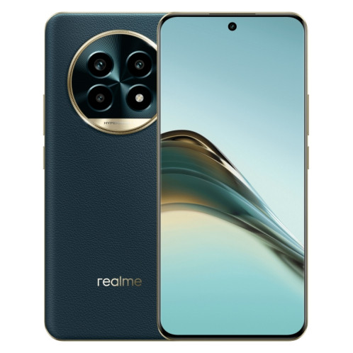 Realme 13 Pro Extreme Edition, 12 Go + 256 Go, identification par empreinte digitale sur l'écran, 6,7 pouces Realme UI 5.0 Snapdragon 7s Gen 2 Octa Core, NFC, réseau : 5G (vert émeraude) SR75EM1684-016