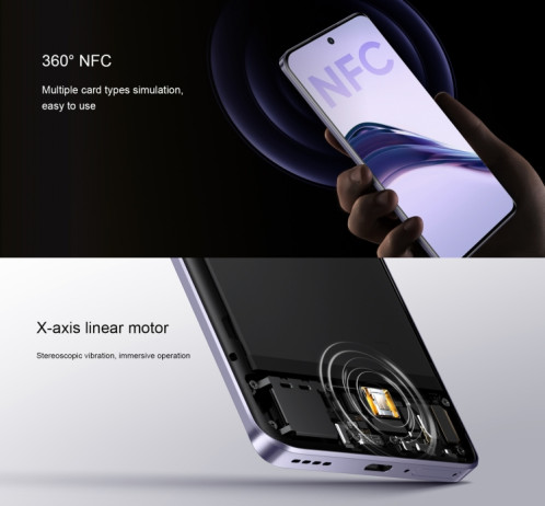 Realme 13 Pro Extreme Edition, 12 Go + 512 Go, identification par empreinte digitale sur l'écran, 6,7 pouces Realme UI 5.0 Snapdragon 7s Gen 2 Octa Core, NFC, réseau : 5G (violet) SR676P181-016