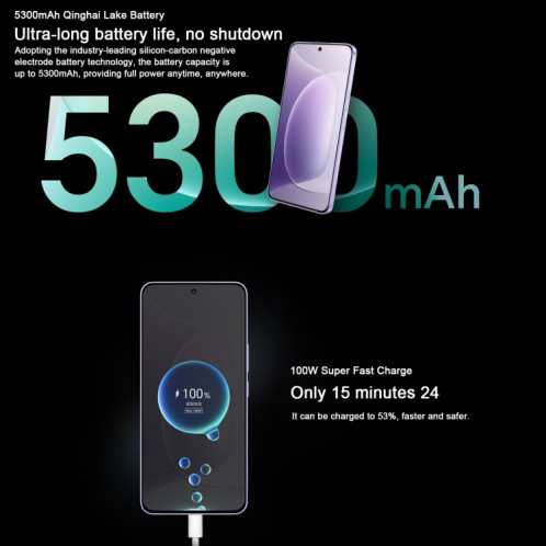 Honor 300, 8 Go + 256 Go, écran empreinte digitale, 6,7 pouces MagicOS 9.0 / Android 15 Snapdragon 7 Gen 3 Octa Core, réseau : 5G, NFC, OTG, ne prend pas en charge Google Play (blanc) SH683W1279-013