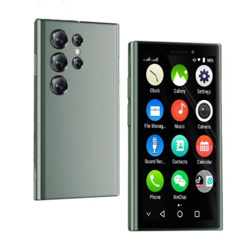 SOYES S24 Pro, 2 Go + 16 Go, 3,0 pouces Android 9.0 MTK6580 Quad Core, Bluetooth, WiFi, Réseau : 3G, Double SIM (Vert) SS697G1374-07