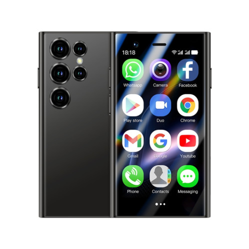 SOYES S24 Pro Max, 2 Go + 16 Go, 3,0 pouces Android 10.0 MTK6737M Quad Core, Bluetooth, WiFi, Réseau : 4G, Double SIM, Prise en charge de Google Play Store (Noir) SS698B1898-012