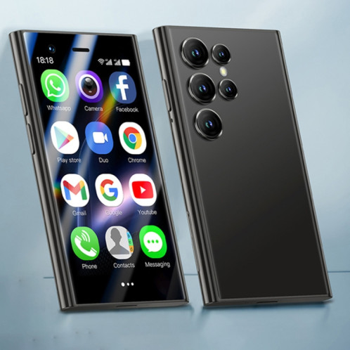 SOYES S24 Pro Max, 2 Go + 16 Go, 3,0 pouces Android 10.0 MTK6737M Quad Core, Bluetooth, WiFi, Réseau : 4G, Double SIM, Prise en charge de Google Play Store (Noir) SS698B1898-012