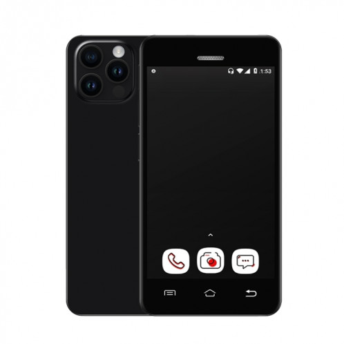 MELROSE S9 Pro, 2 Go + 16 Go, 3,0 pouces Android 8.1 MTK6580 Quad Core, Bluetooth, WiFi, Réseau : 3G, Double SIM (Noir) SH699B1537-08