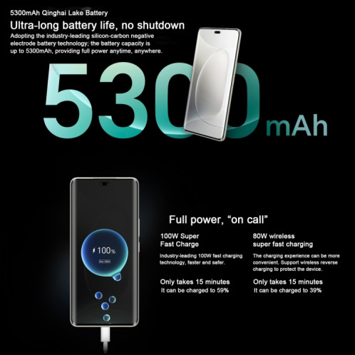 Honor 300 Ultra, 12 Go + 512 Go, écran empreinte digitale, 6,78 pouces MagicOS 9.0 / Android 15 Snapdragon 8 Gen 3 Octa Core, réseau : 5G, NFC, OTG, prise en charge de Google Play (noir) SH705B1236-019