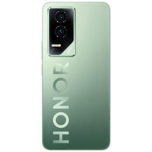 Honor GT, 12 Go + 256 Go, lecteur d'empreintes digitales à l'écran, 6,7 pouces MagicOS 9.0 Android 15.0 Snapdragon 8 Gen 3 Octa Core, réseau : 5G, OTG, NFC (vert) SH709G657-016