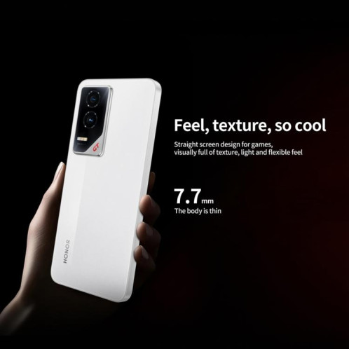 Honor GT, 16 Go + 256 Go, lecteur d'empreintes digitales à l'écran, 6,7 pouces MagicOS 9.0 Android 15.0 Snapdragon 8 Gen 3 Octa Core, réseau : 5G, OTG, NFC (noir) SH722B772-016