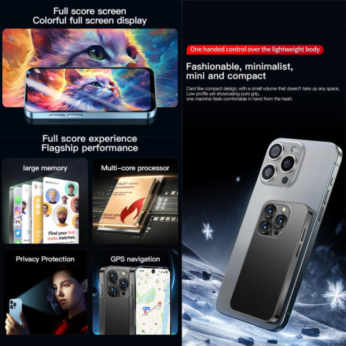 SOYES XS19 Pro, 4 Go + 64 Go, 3,8 pouces Android 12.0 MTK6762 Quad Core, Réseau : 4G, Double SIM, GPS, OTG, Prise en charge de Google Play Store (Noir) SS735B1560-012