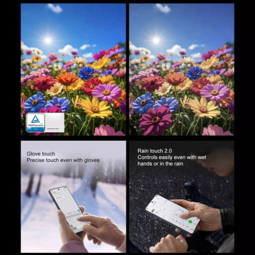 OnePlus Ace 5, 12 Go + 256 Go, 6,78 pouces ColorOS 15.0 Snapdragon 8 Gen 3 Octa Core, NFC, Réseau : 5G (Noir) SO740B416-017