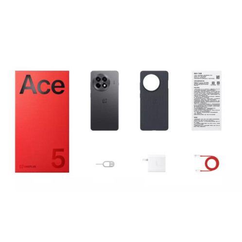 OnePlus Ace 5, 16 Go + 1 To, 6,78 pouces ColorOS 15.0 Snapdragon 8 Gen 3 Octa Core, NFC, Réseau : 5G (Vert) SO743G1873-017