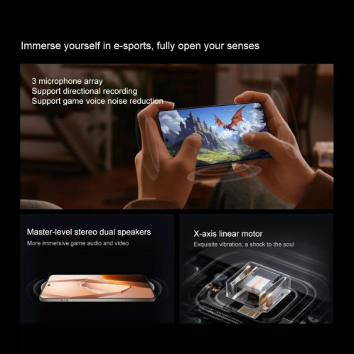 OnePlus Ace 5, 16 Go + 512 Go, 6,78 pouces ColorOS 15.0 Snapdragon 8 Gen 3 Octa Core, NFC, Réseau : 5G (Noir) SO744B410-017