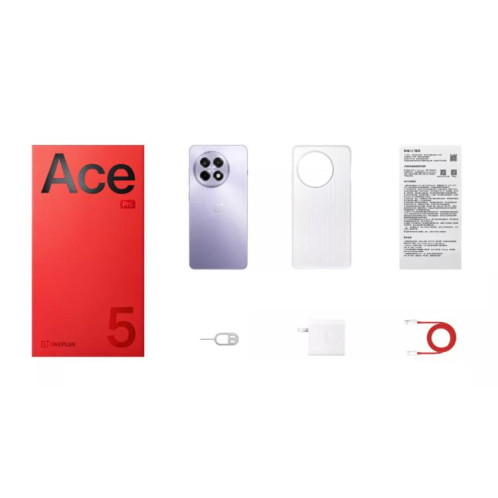OnePlus Ace 5 Pro, 16 Go + 1 To, 6,78 pouces ColorOS 15.0 Snapdragon 8 Elite Octa Core, NFC, Réseau : 5G (Noir) SO751B1280-017