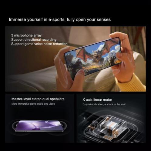 OnePlus Ace 5 Pro, 16 Go + 1 To, 6,78 pouces ColorOS 15.0 Snapdragon 8 Elite Octa Core, NFC, Réseau : 5G (Noir) SO751B1280-017