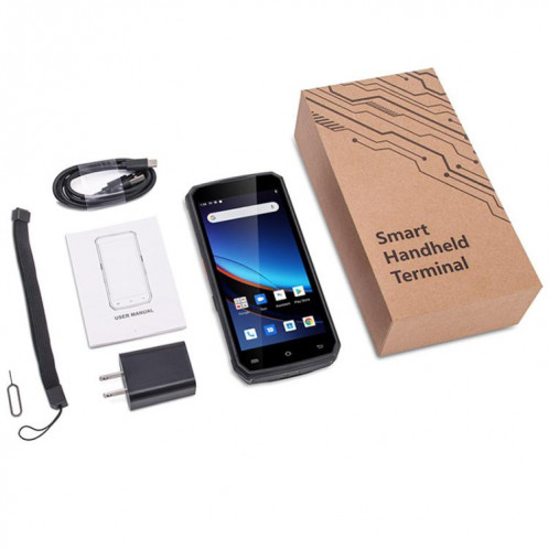 Téléphone robuste UNIWA M580S, 4 Go + 64 Go, 5,5 pouces Android 10 MediaTek MT6761 Quad Core, OTG, réseau : 4G, (noir) SU758B796-07