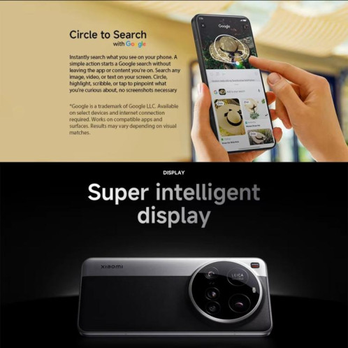  Xiaomi 15 Ultra Global, 16 Go + 512 Go, lecteur d'empreintes digitales ultrasonique 3D, appareil photo 200 Mpx, écran 6,73 pouces, processeur Snapdragon 8 Elite Octa Core 3 nm, NFC, réseau 5G (argent) SX792S408-021