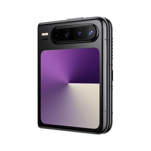HUAWEI Pura X, 12 Go + 256 Go, reconnaissance d'empreintes digitales latérale, 6,3 pouces + 3,5 pouces, HarmonyOS 5.0.1 Octa Core, NFC, OTG, non compatible avec Google Play (Noir) SH797B780-017