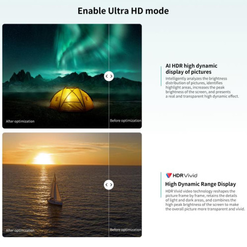 HUAWEI Enjoy 70X, 8 Go + 512 Go, écran 6,78 pouces, HarmonyOS 4.2, Kirin 8000A Hexa Core, réseau : 4G, OTG, NFC, ne prend pas en charge Google Play (blanc) SH812W1153-013