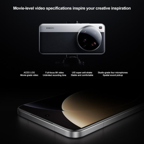 Xiaomi 15 Ultra, 12 Go + 256 Go, empreinte digitale ultrasonique 3D, appareil photo 200 MP, 6,73 pouces Xiaomi HyperOS 2 Snapdragon 8 Elite Octa Core 3 nm, NFC, réseau : 5G (vert) SX832G1466-024