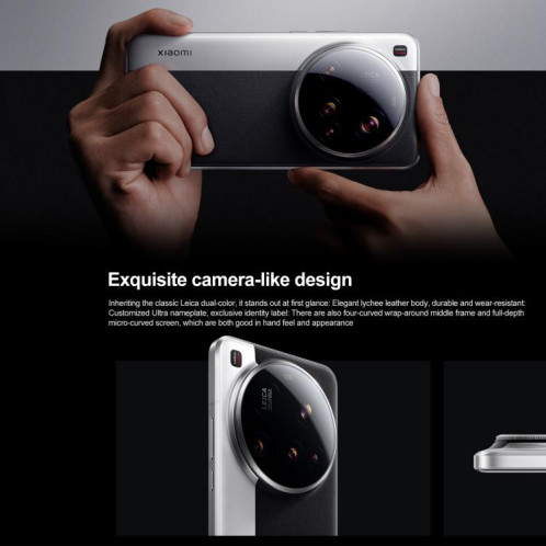 Xiaomi 15 Ultra, 12 Go + 256 Go, empreinte digitale ultrasonique 3D, appareil photo 200 MP, 6,73 pouces Xiaomi HyperOS 2 Snapdragon 8 Elite Octa Core 3 nm, NFC, réseau : 5G (vert) SX832G1466-024
