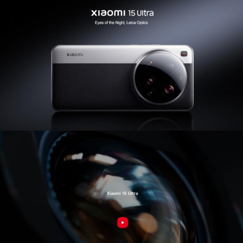 Xiaomi 15 Ultra, 16 Go + 512 Go, empreinte digitale ultrasonique 3D, appareil photo 200 MP, 6,73 pouces Xiaomi HyperOS 2 Snapdragon 8 Elite Octa Core 3 nm, NFC, réseau : 5G (vert) SX834G1782-024