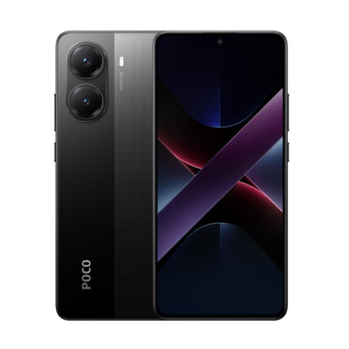  Xiaomi POCO X7 Pro 5G Global, 12 Go + 512 Go, lecteur d'empreintes digitales intégré à l'écran, 6,67 pouces Xiaomi HyperOS 2 MediaTek Dimensity 8400-Ultra Octa Core, NFC, réseau : 5G (noir) SX843B1832-011
