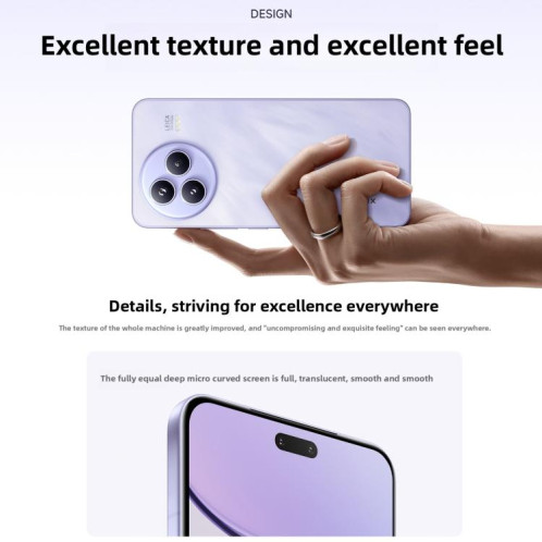 Xiaomi Civi 5 Pro, 12 Go + 256 Go, écran 6,55 pouces, lecteur d'empreintes digitales, processeur Snapdragon 8s Octa-Core, NFC, réseau 5G (blanc) SX873W1659-019