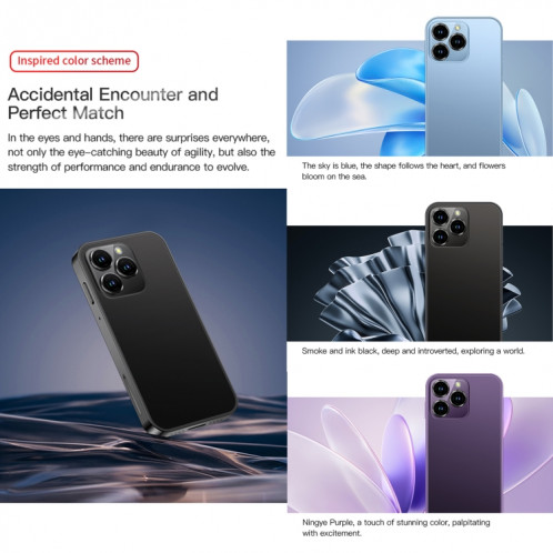 SOYES XS16, 2 Go + 16 Go, 3,0 pouces Android 10.0 MTK6737 Quad Core, Bluetooth, WiFi, Réseau : 4G, Double SIM, Prise en charge de Google Play Store (Violet) SS875P244-013