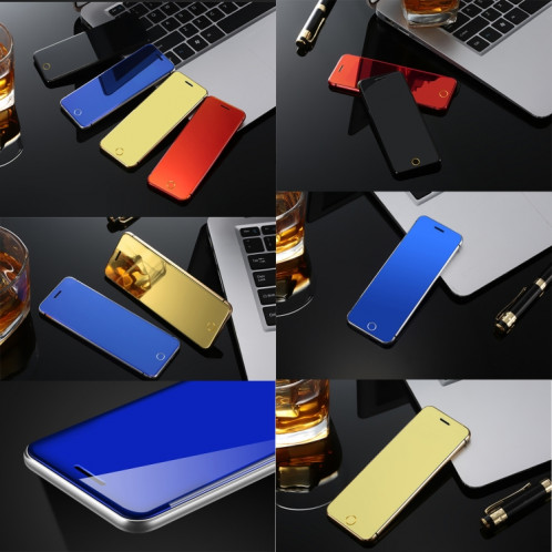 Ulcool V66+, 1,54 pouces, MTK6261D, prise en charge de la synchronisation Bluetooth, numérotation Bluetooth, FM, anti-perte, GSM, double SIM (noir) SH887B731-06
