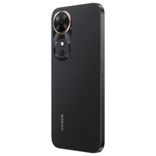 Honor Play 60, 6 Go + 128 Go, lecteur d'empreintes digitales latéral, écran 6,61 pouces, MagicOS 9.0, Dimensity 6300 Octa Core, réseau 5G, OTG (noir) SH900B1897-09