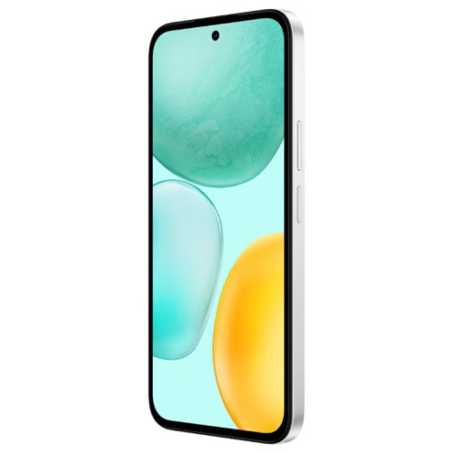 Honor Play 60, 6 Go + 128 Go, lecteur d'empreintes digitales latéral, écran 6,61 pouces, MagicOS 9.0, Dimensity 6300 Octa Core, réseau 5G, OTG (blanc) SH900W246-09