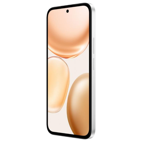 Honor Play 60M, 12 Go + 256 Go, lecteur d'empreintes digitales latéral, écran 6,61 pouces, MagicOS 9.0, Dimensity 6300 Octa Core, réseau 5G, OTG (blanc) SH904W397-08