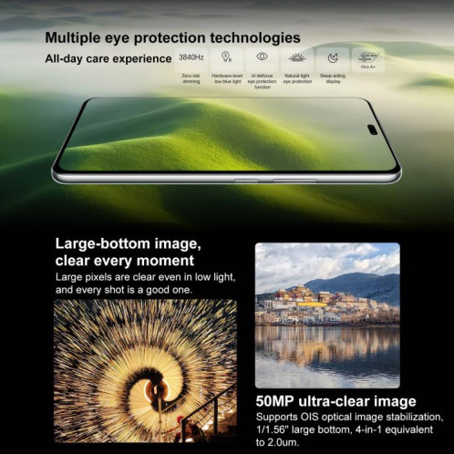Honor Power, 12 Go + 256 Go, écran 6,78 pouces, MagicOS 9.0, Snapdragon 7 Gen 3 Octa Core, réseau 5G, NFC, OTG (blanc) SH906W161-010
