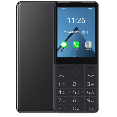 Téléphone à clavier DOOV R17 / F22, 3 Go + 32 Go, 2,8 pouces, Android 13, Mediatek MT6762 Octa Core, réseau 4G (noir) SD928B1276-013